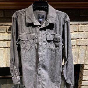 GH Bass Gray Button-up